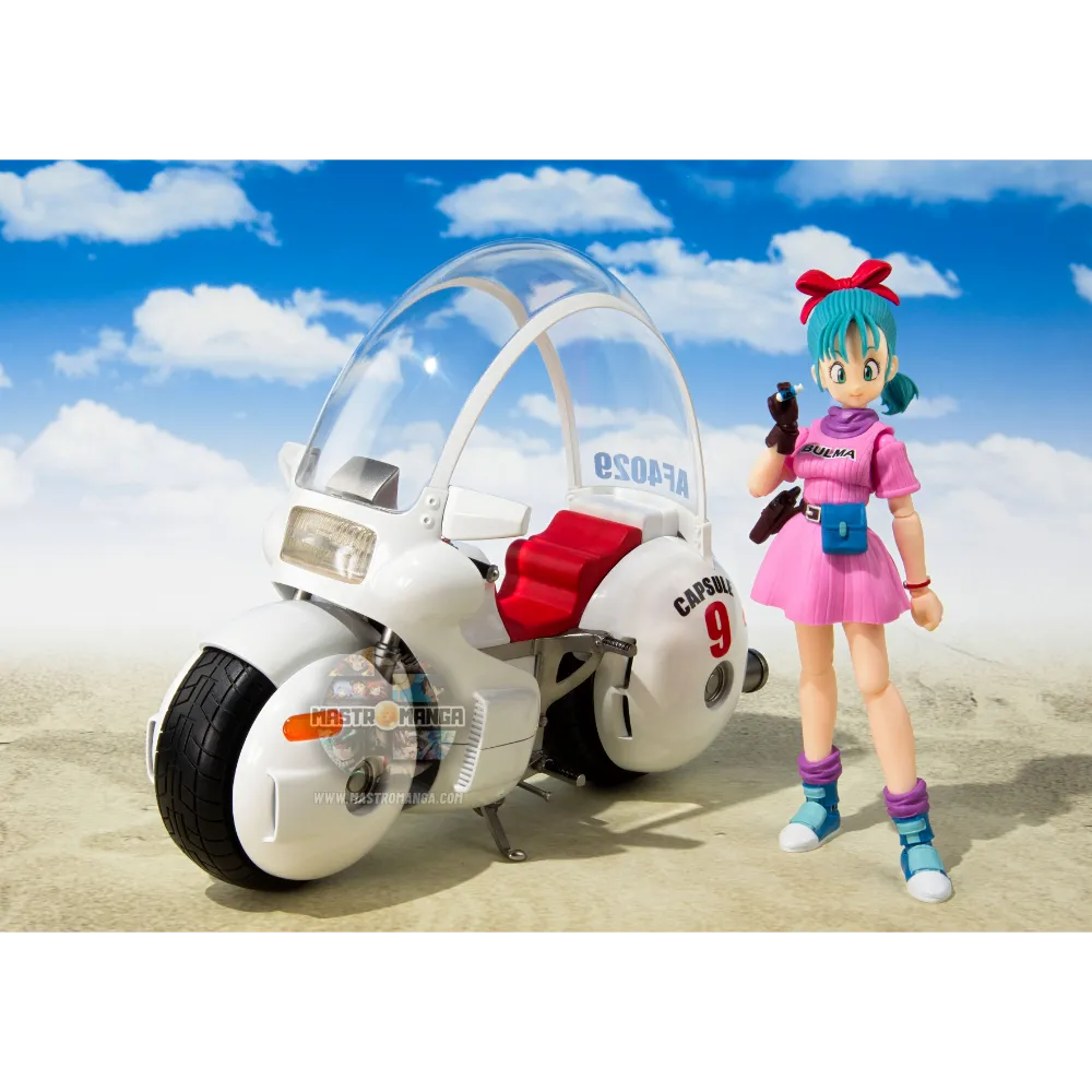 Bulma Motorcycle Dragon Ball S.H.Figuarts Rerun