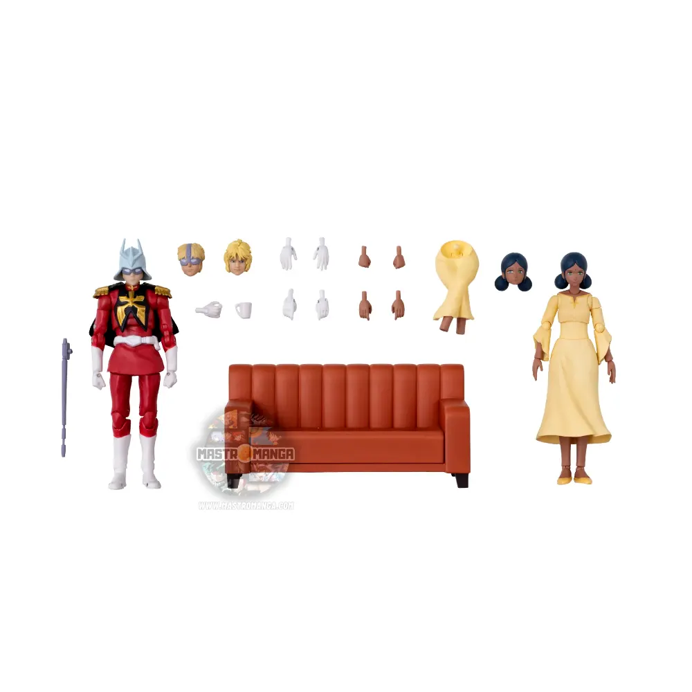 Char Aznable & Lalah Sune Mobile Suit Gundam G.M.G. COLLECTION