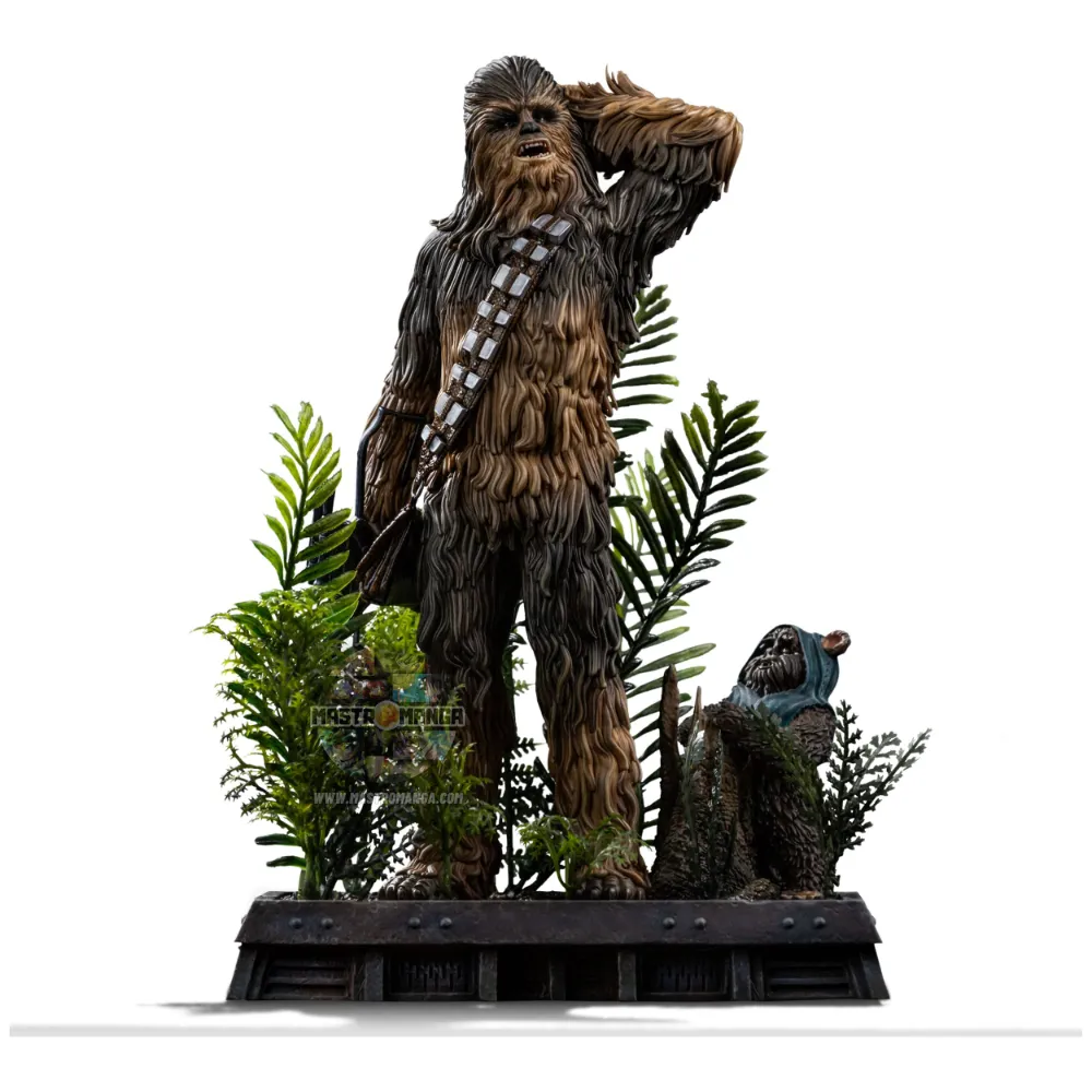 Chewbacca And Tokkat Star Wars