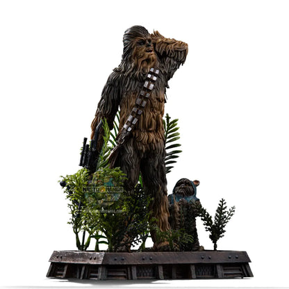 Chewbacca And Tokkat Star Wars