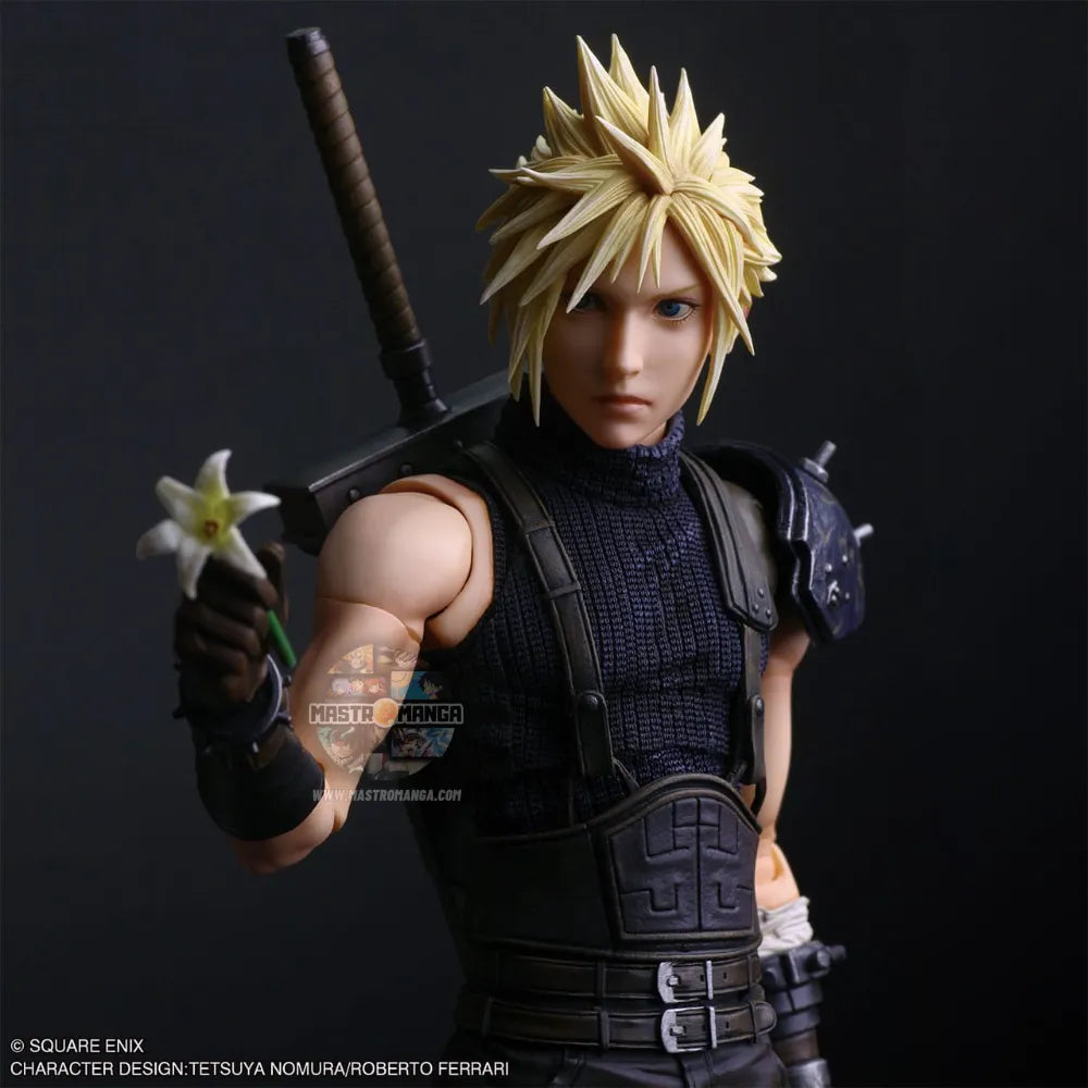 Cloud Strife Final Fantasy 7 Rebirth Play Arts Shin