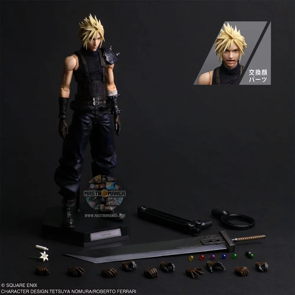 Cloud Strife Final Fantasy 7 Rebirth Play Arts Shin