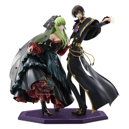 Statua Precious G.E.M. L.L. & C.C. Code Geass Lelouch of the Rebellion 20th Anniversary Rerun Megahouse
