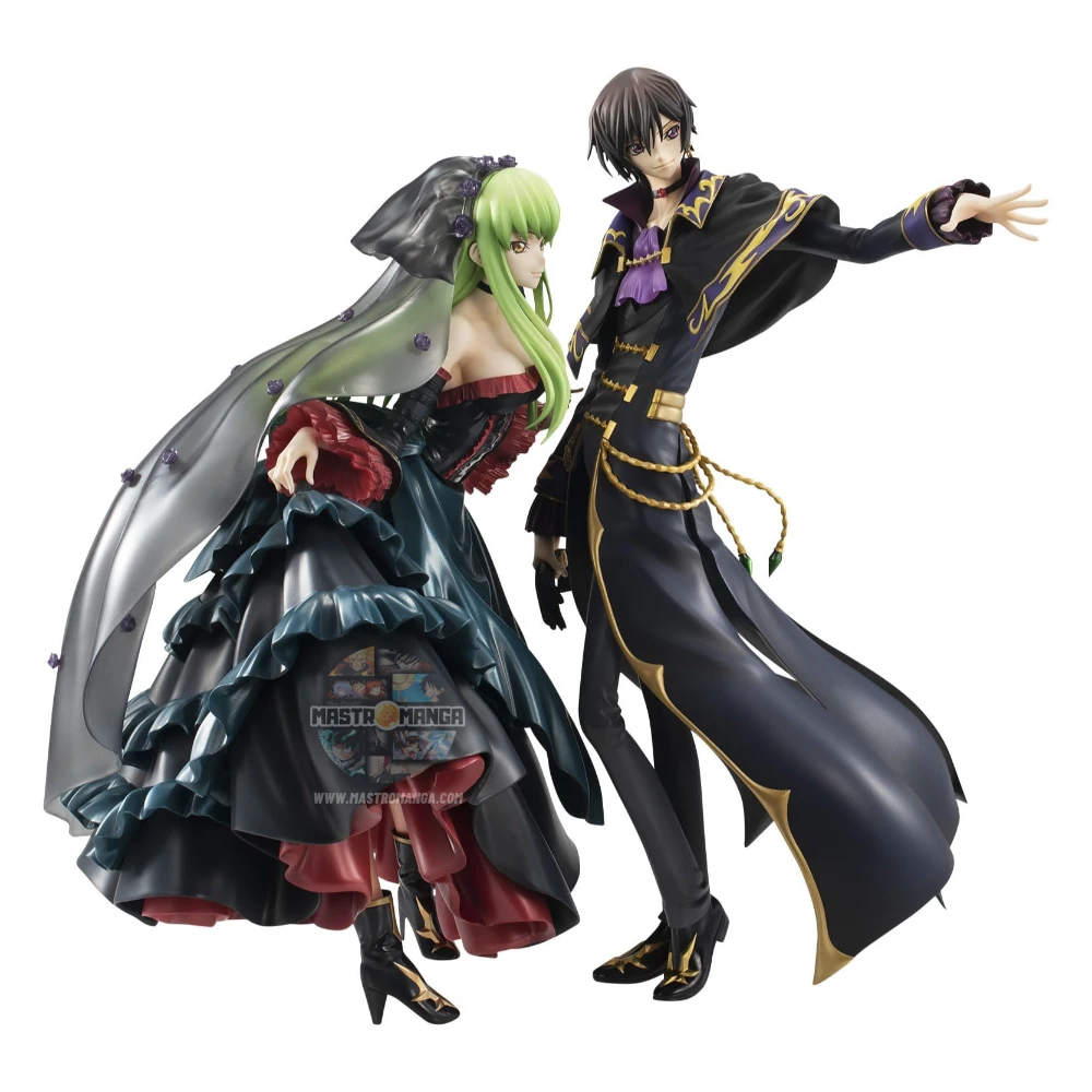 Statua Precious G.E.M. L.L. & C.C. Code Geass Lelouch of the Rebellion 20th Anniversary Rerun Megahouse