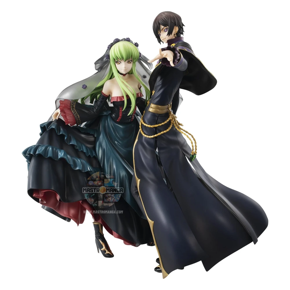 Statua Precious G.E.M. L.L. & C.C. Code Geass Lelouch of the Rebellion 20th Anniversary Rerun Megahouse