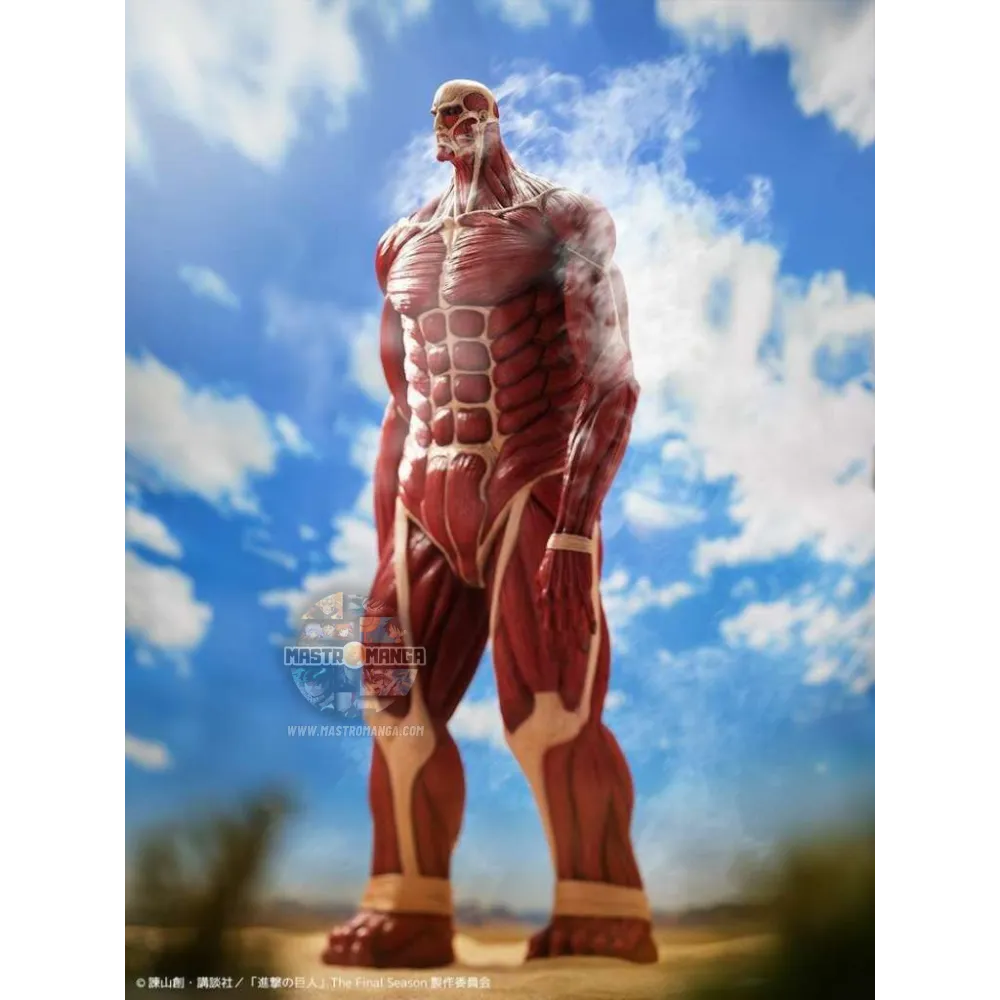 Colossal Titan Attack On Titan Mega Sofvi Kaiyodo MastroManga colossal-titan-attack-on-titan-mega-sofvi-kaiyodo-mastromanga