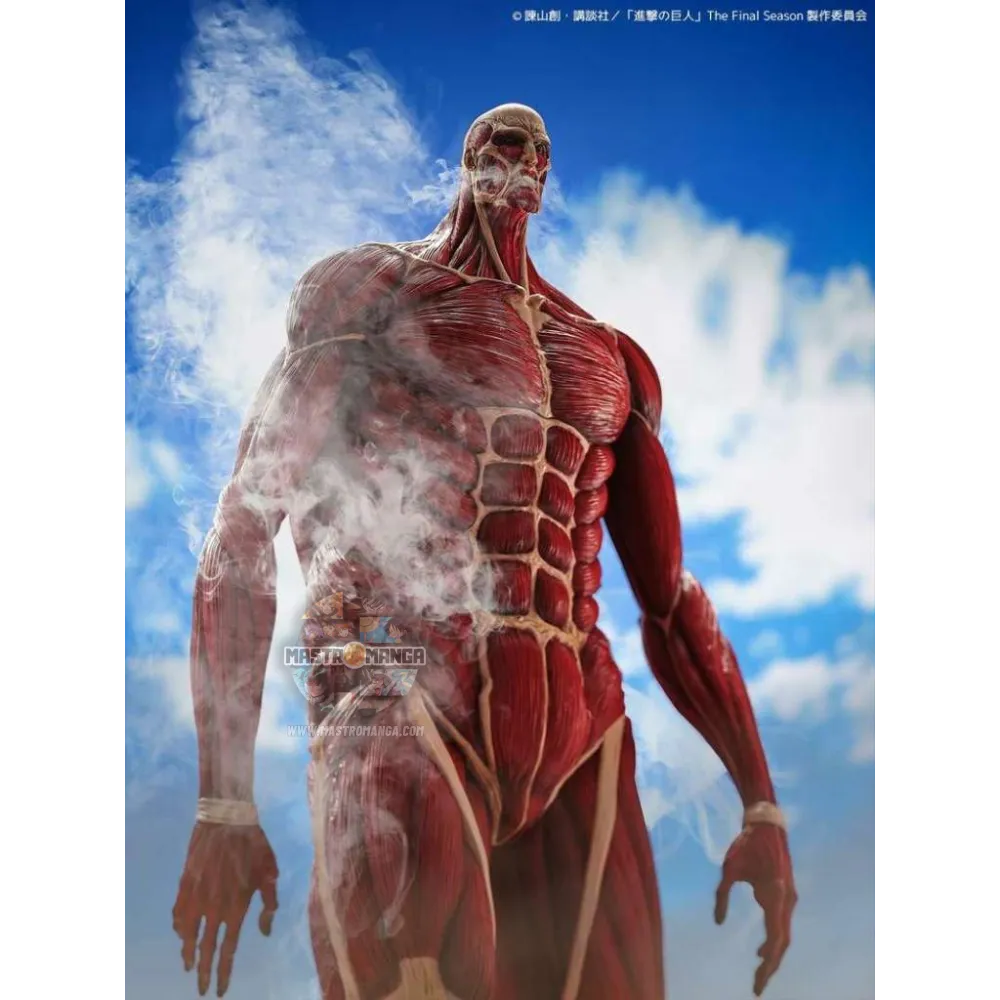 Colossal Titan Attack On Titan Mega Sofvi Kaiyodo MastroManga colossal-titan-attack-on-titan-mega-sofvi-kaiyodo-mastromanga