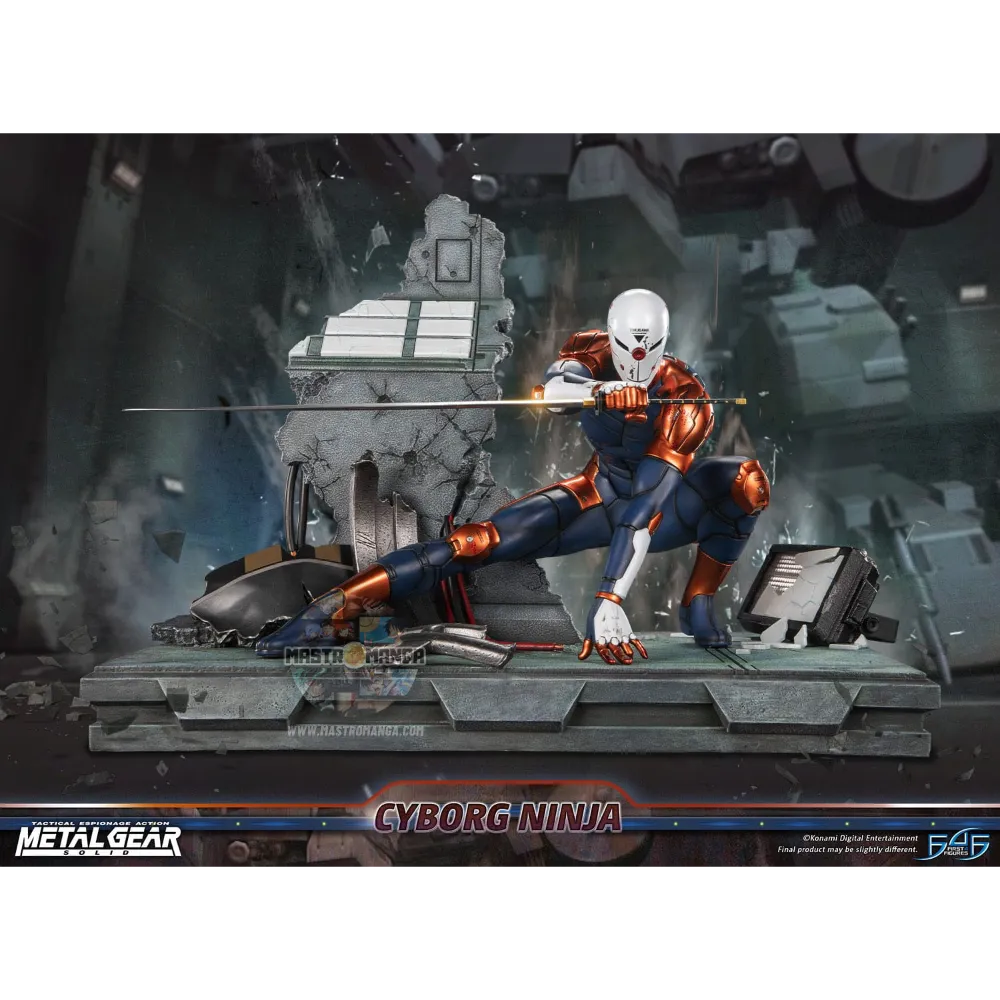 grey fox metal gear solid Cyborg Ninja (Gray Fox) Metal Gear Solid First4Figures – MastroManga