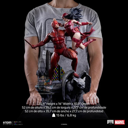 Daredevil And Elektra Diorama