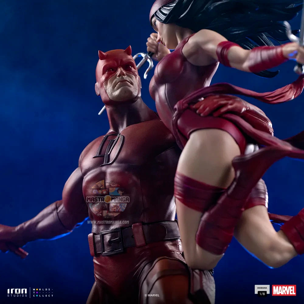 Daredevil And Elektra Diorama