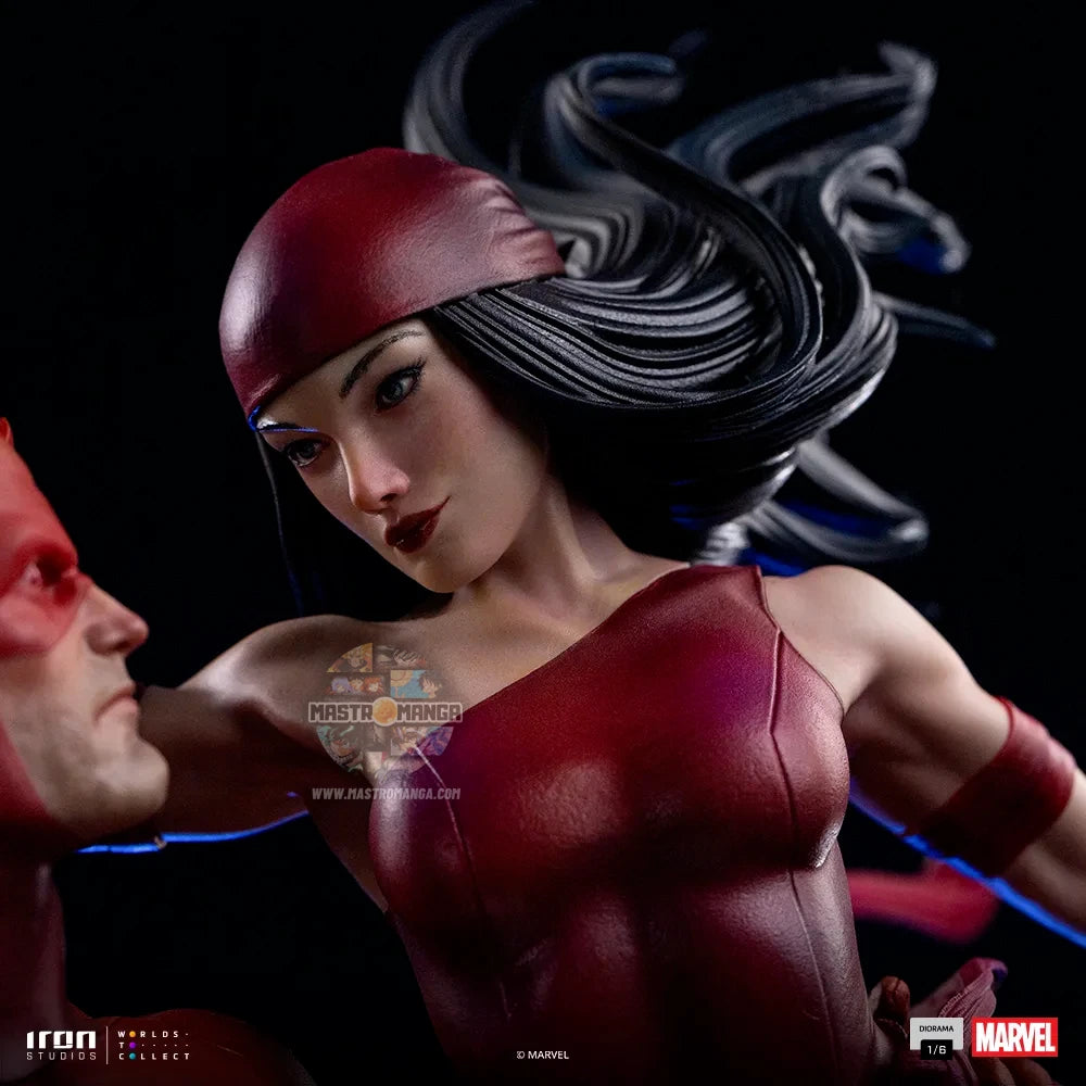 Daredevil And Elektra Diorama