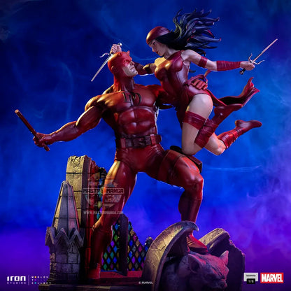 Daredevil And Elektra Diorama