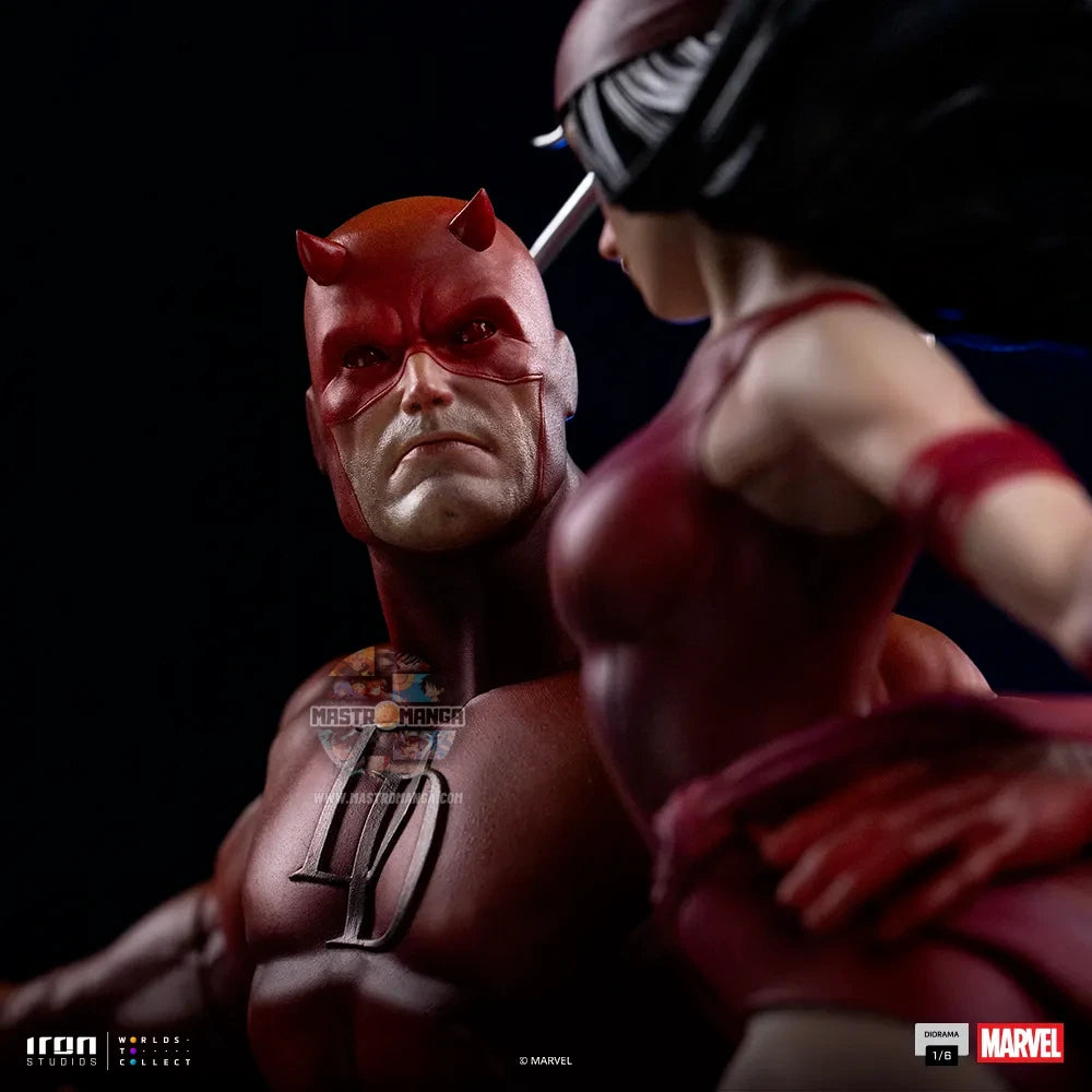 Daredevil And Elektra Diorama