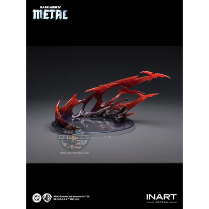 The Red Death Batman DC Dark Nights Metal Inart - Figure da collezione premium del terrificante Batman alternativo con costume iconico e aura oscura