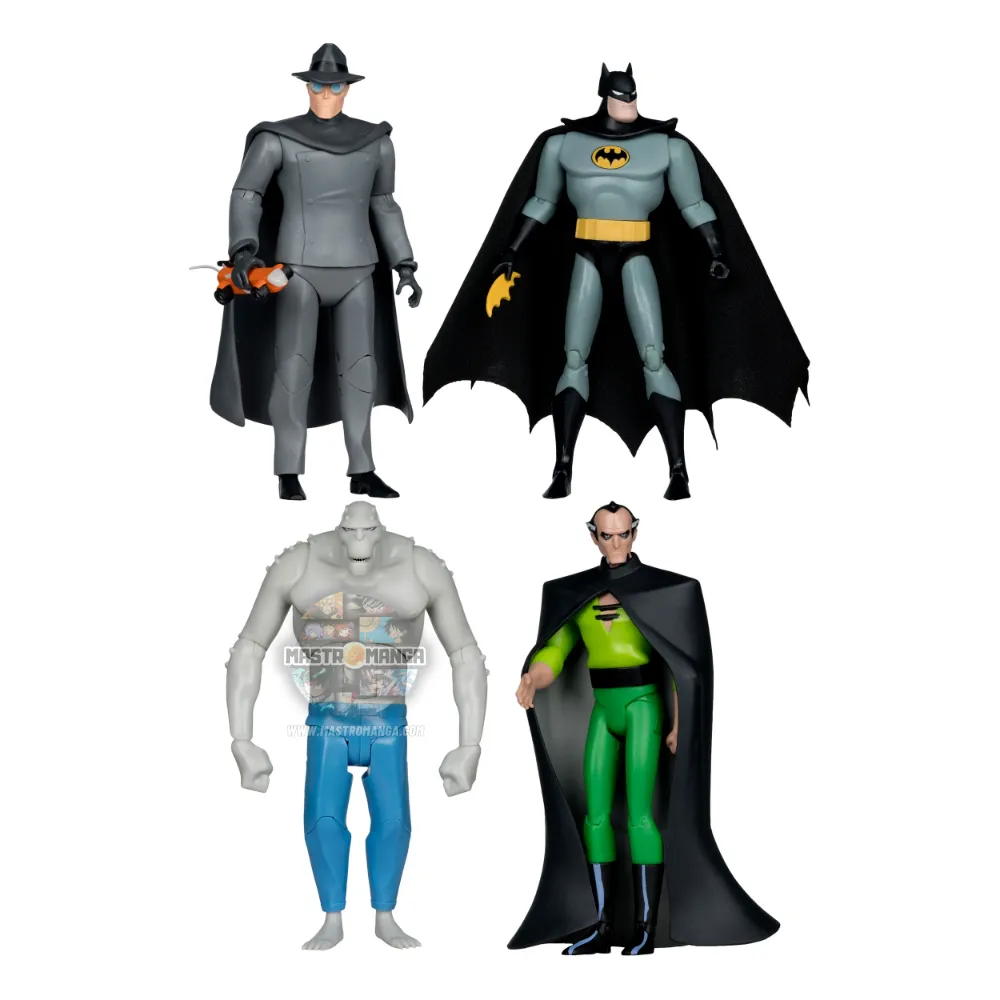 DC Direct Batman Animated Build-A-Figure Wave 5 Set