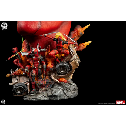 Deadpool Fine Art Bust Deluxe Edition