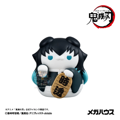 Demon Slayer Fortune Cats Mega Cat Project Ver. 02 Display With Gift