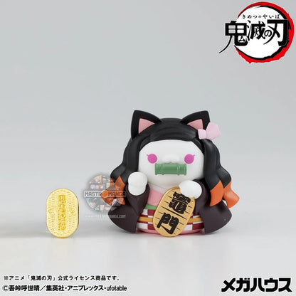 Demon Slayer Fortune Cats Mega Cat Project Ver. 02 Display With Gift