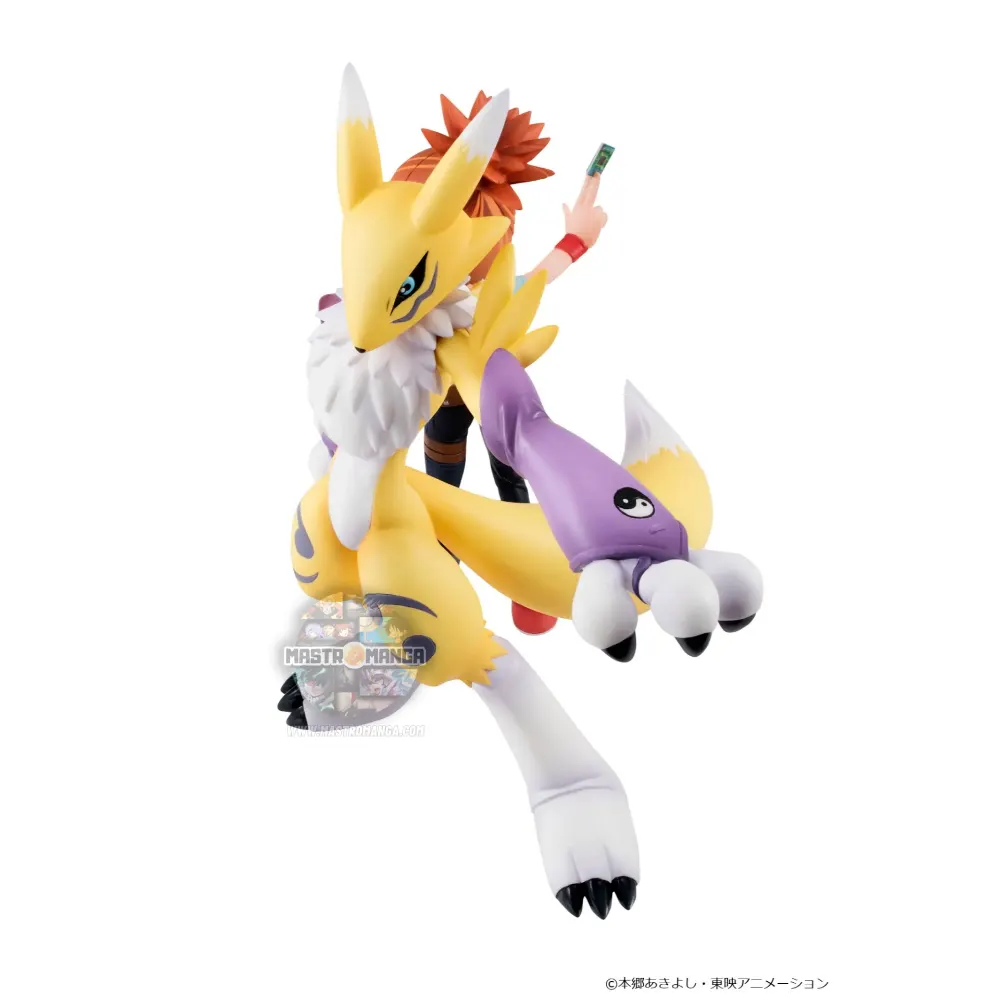 Digimon Tamers Renamon & Ruki Makino Gem Statue Repeat