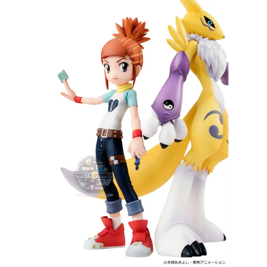 Digimon Tamers Renamon & Ruki Makino Gem Statue Repeat