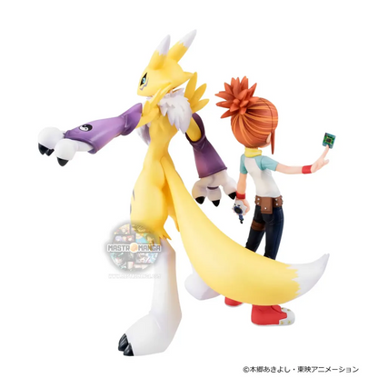 Digimon Tamers Renamon & Ruki Makino Gem Statue Repeat