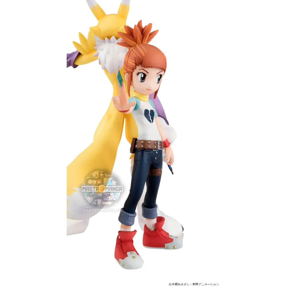 Digimon Tamers Renamon & Ruki Makino Gem Statue Repeat