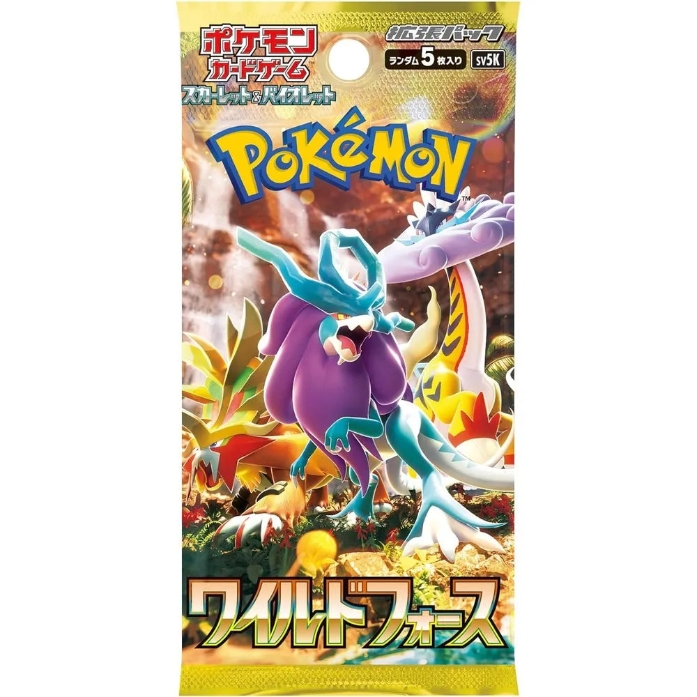 Wild Force Booster Box Sv5M Pokémon Card Game Japanese Version – MastroManga