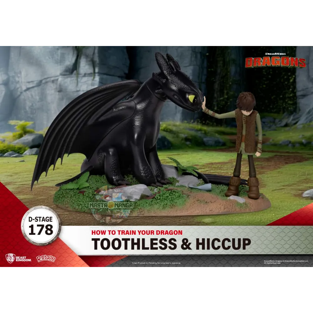 Toothless & Hiccup How To Train Your Dragon