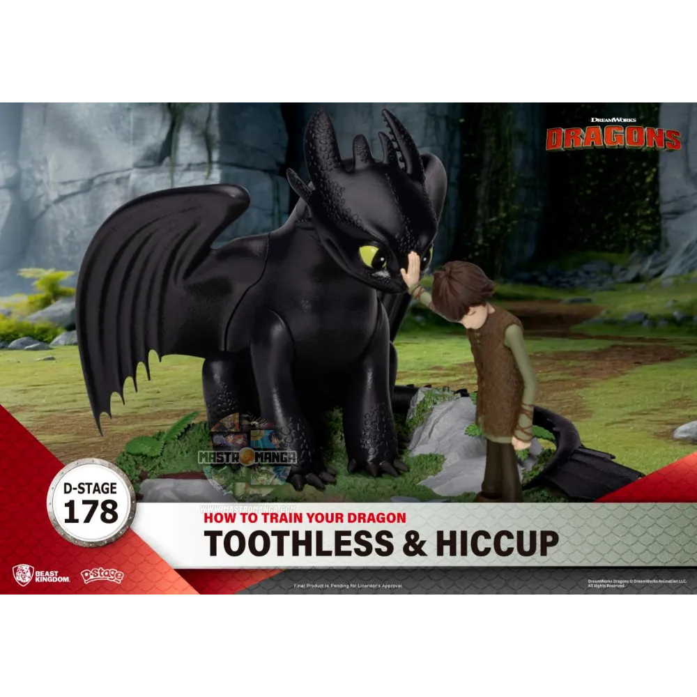 Toothless & Hiccup How To Train Your Dragon