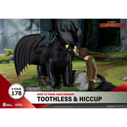 Toothless & Hiccup How To Train Your Dragon