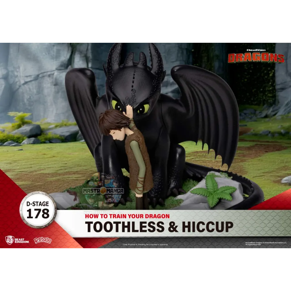 Toothless & Hiccup How To Train Your Dragon