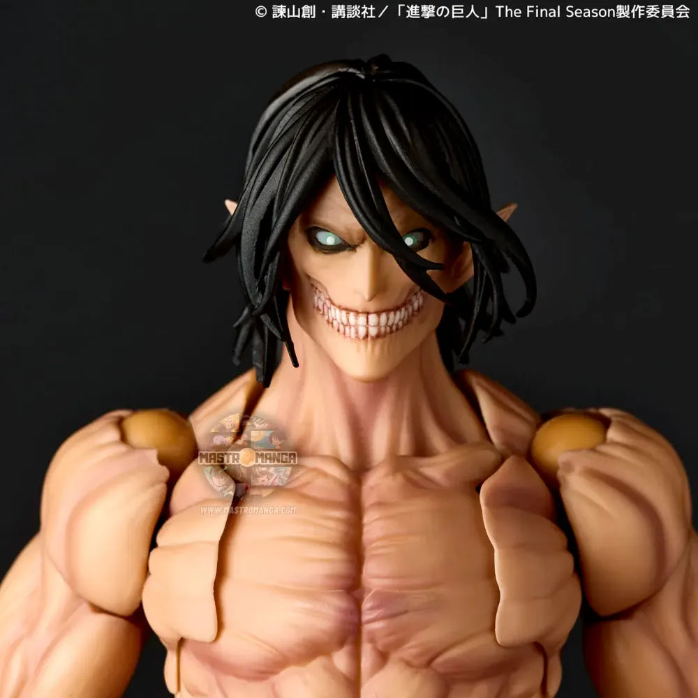 Attack Titan Eren Yeager Attack On Titan Revoltech Amazing Yamaguchi Re-Release