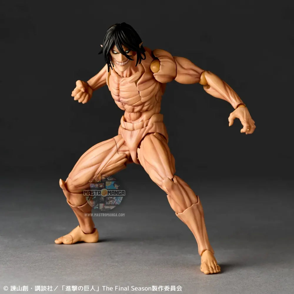 Attack Titan Eren Yeager Attack On Titan Revoltech Amazing Yamaguchi Re-Release