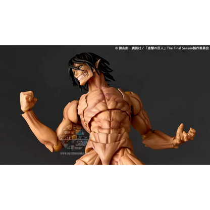 Attack Titan Eren Yeager Attack On Titan Revoltech Amazing Yamaguchi Re-Release