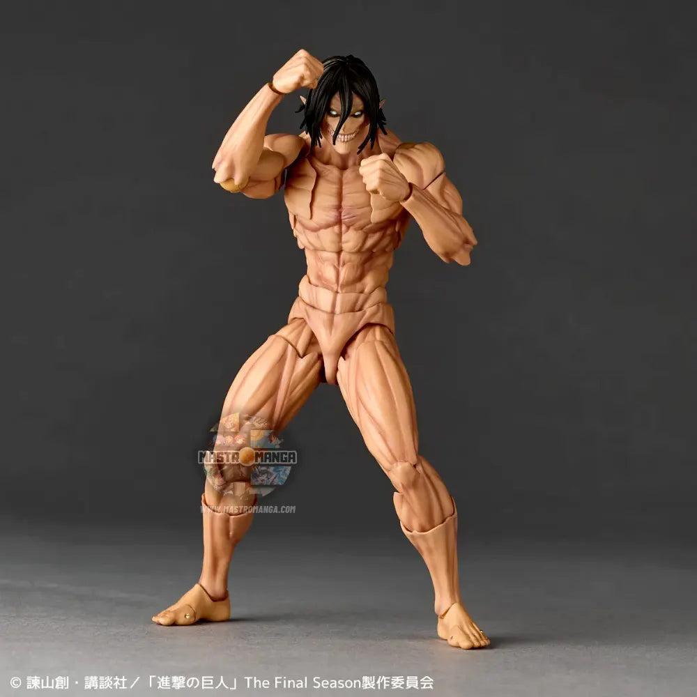 Attack Titan Eren Yeager Attack On Titan Revoltech Amazing Yamaguchi Re-Release
