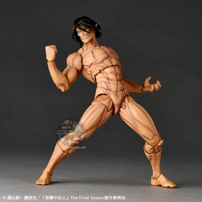 Attack Titan Eren Yeager Attack On Titan Revoltech Amazing Yamaguchi Re-Release
