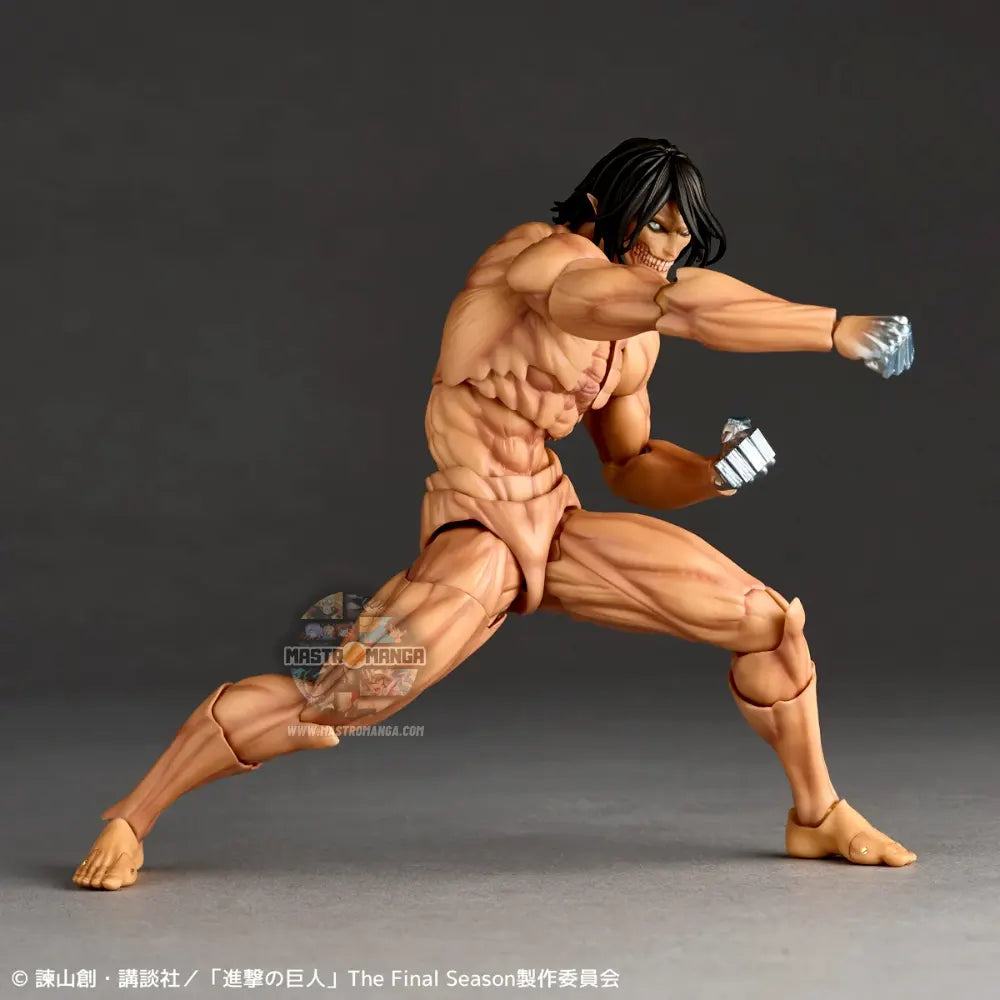 Attack Titan Eren Yeager Attack On Titan Revoltech Amazing Yamaguchi Re-Release