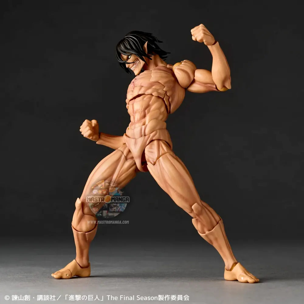 Attack Titan Eren Yeager Attack On Titan Revoltech Amazing Yamaguchi Re-Release