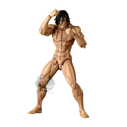Attack Titan Eren Yeager Attack On Titan Revoltech Amazing Yamaguchi Re-Release