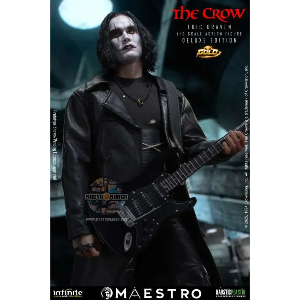 Eric Draven The Crow Luxury Maestro Line Deluxe Gold Edition