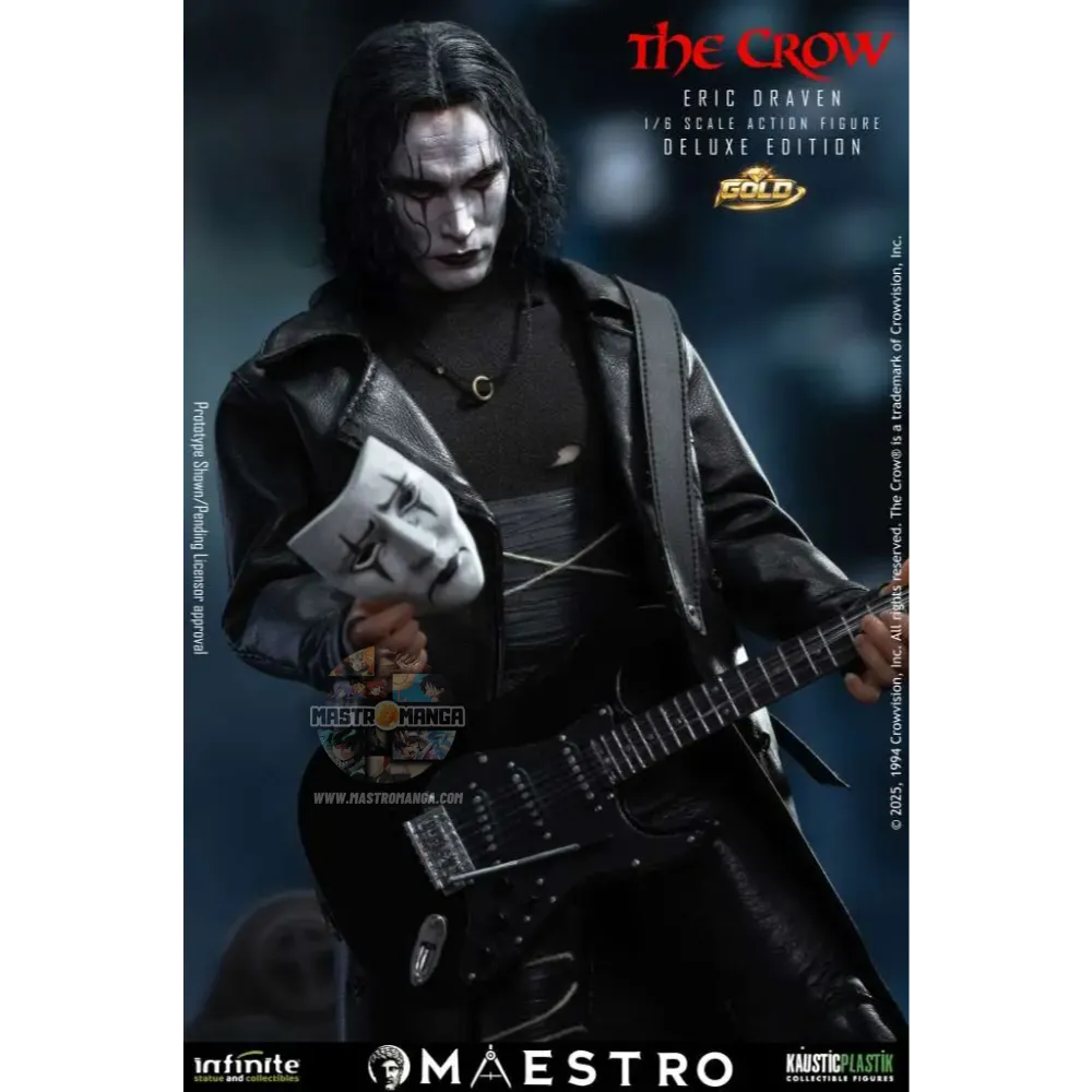 Eric Draven The Crow Luxury Maestro Line Deluxe Gold Edition