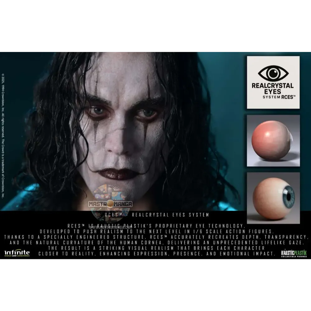 Eric Draven The Crow Luxury Maestro Line Deluxe Gold Edition