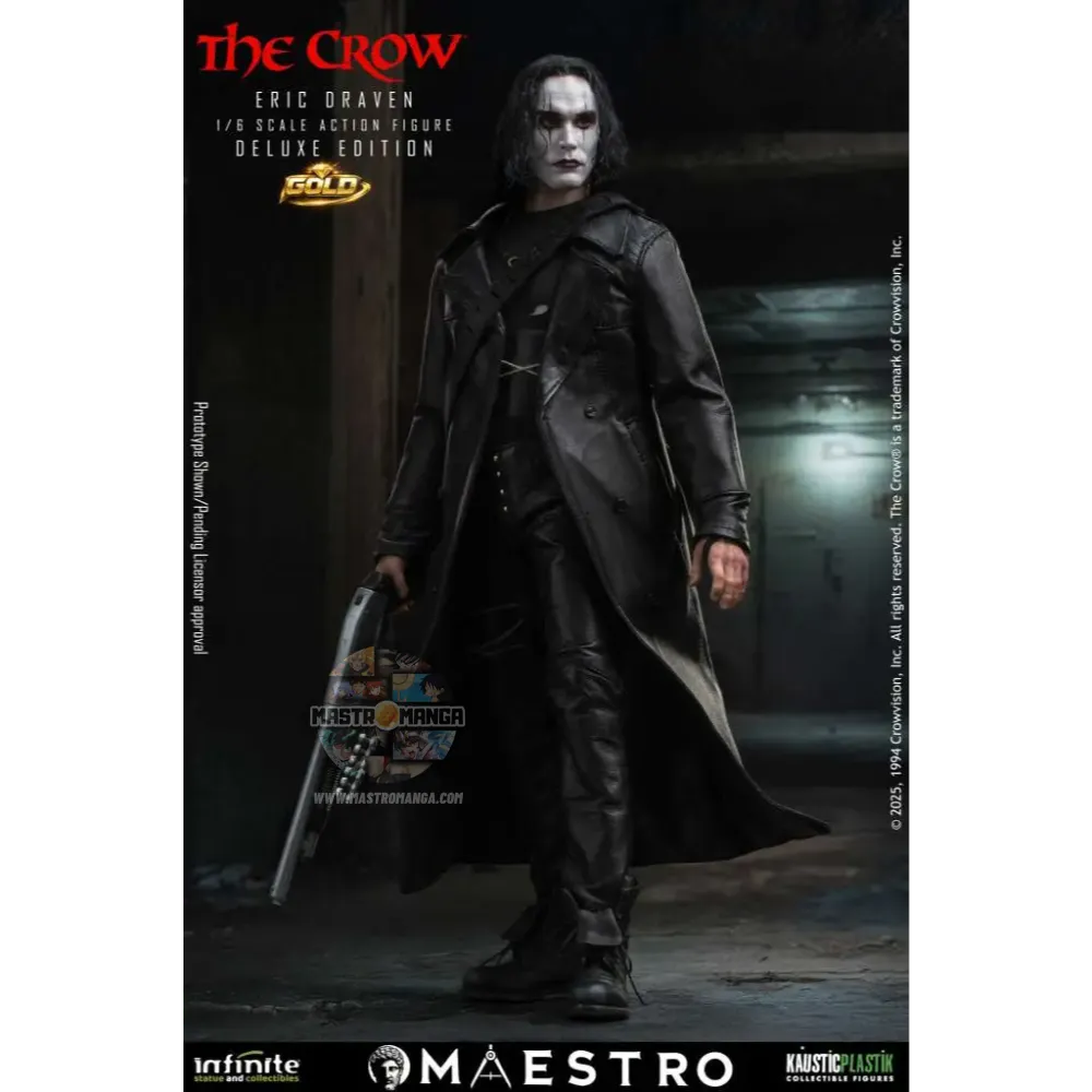 Eric Draven The Crow Luxury Maestro Line Deluxe Gold Edition