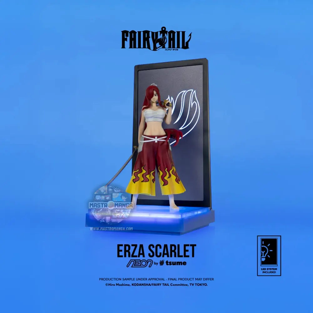 Erza Scarlet Fairy Tail Neon