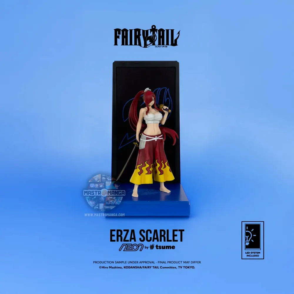 Erza Scarlet Fairy Tail Neon
