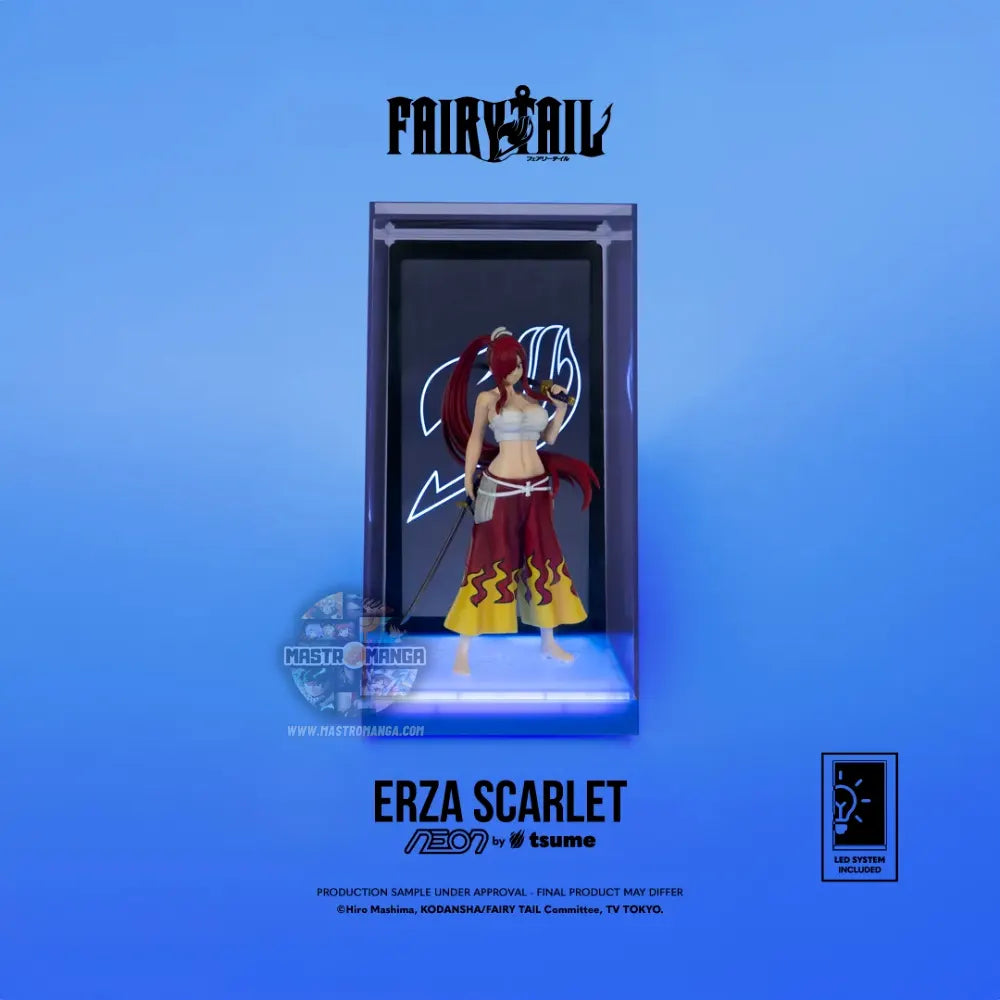 Erza Scarlet Fairy Tail Neon