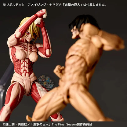 Female Titan Annie Leonhart Attack On Titan Revoltech Amazing Yamaguchi Re-Release