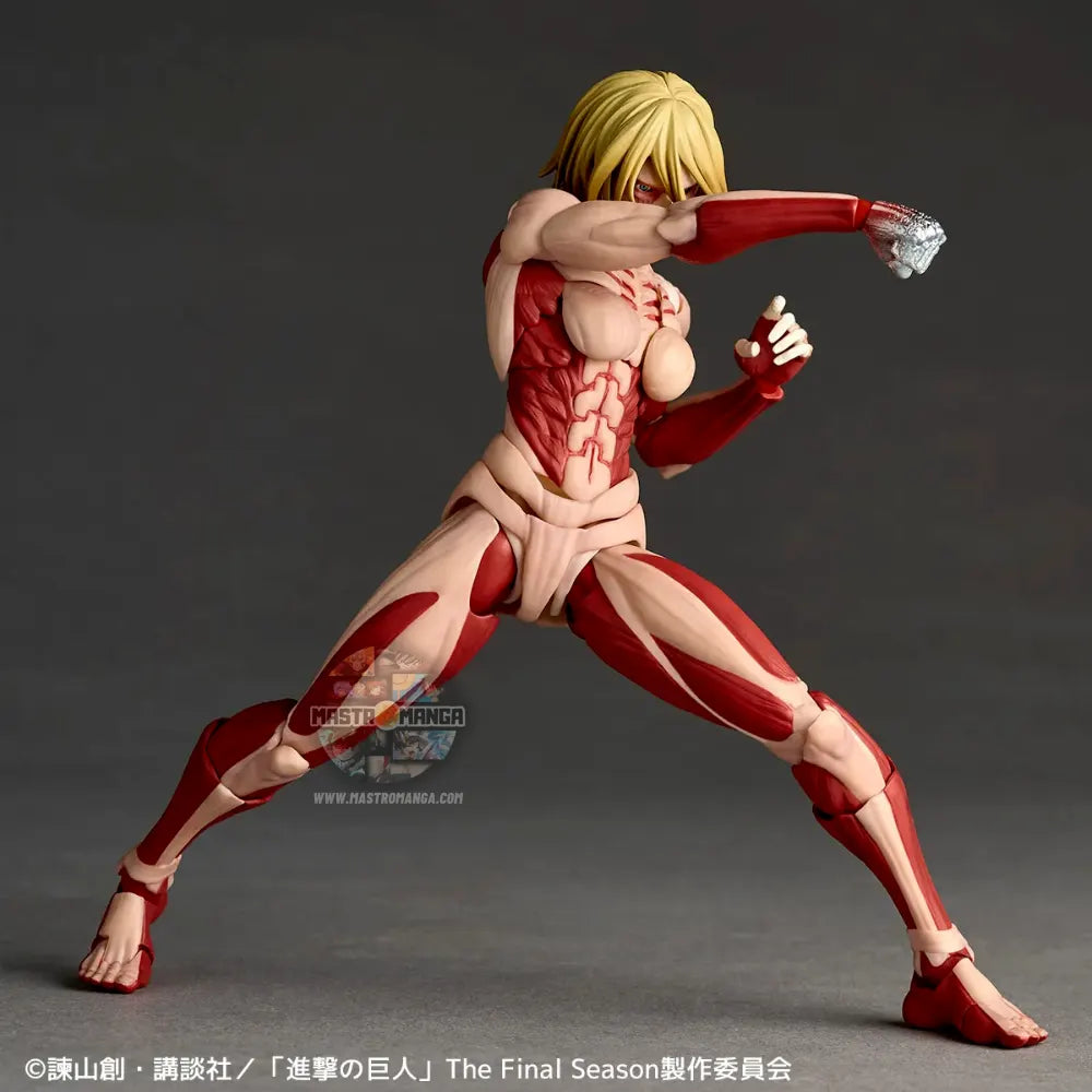 Female Titan Annie Leonhart Attack On Titan Revoltech Amazing Yamaguchi Re-Release