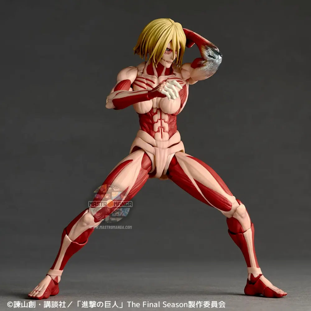 Female Titan Annie Leonhart Attack On Titan Revoltech Amazing Yamaguchi Re-Release