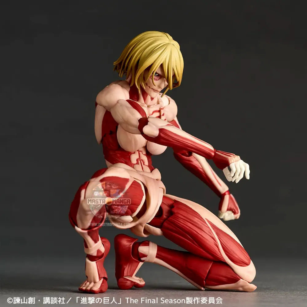 Female Titan Annie Leonhart Attack On Titan Revoltech Amazing Yamaguchi Re-Release